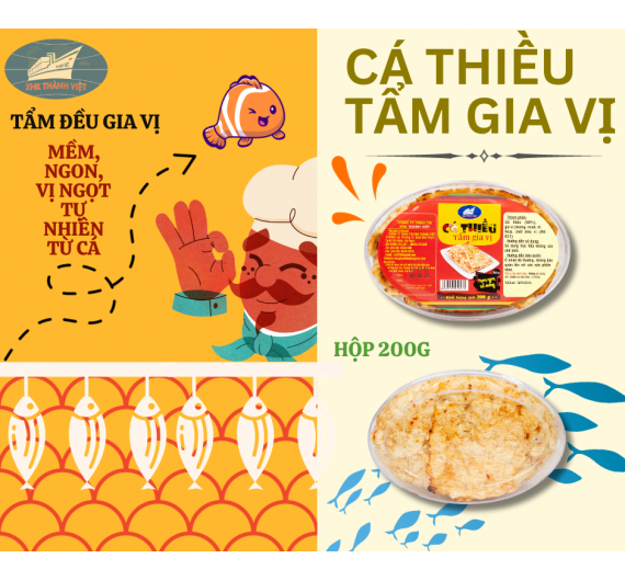 KHÔ CÁ THIỀU 200GR 